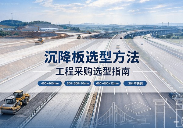 鼎城沉降板选择方法