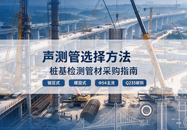 鼎城声测管选型标准